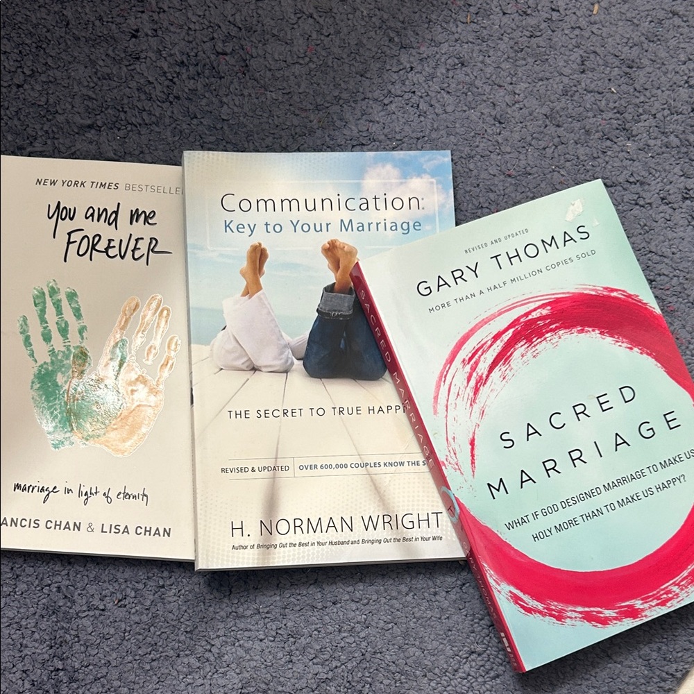 Set of Three brand new Relationship Books